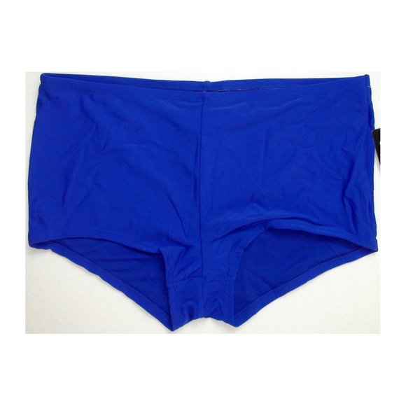 . XL Swim Bottom Boyshort Royal Colbalt Blue Bikini NEW Catalina XLARGE 16 18 - Picture 1 of 7